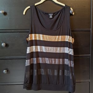Torrid Sequin Tank Top (Size 0X)